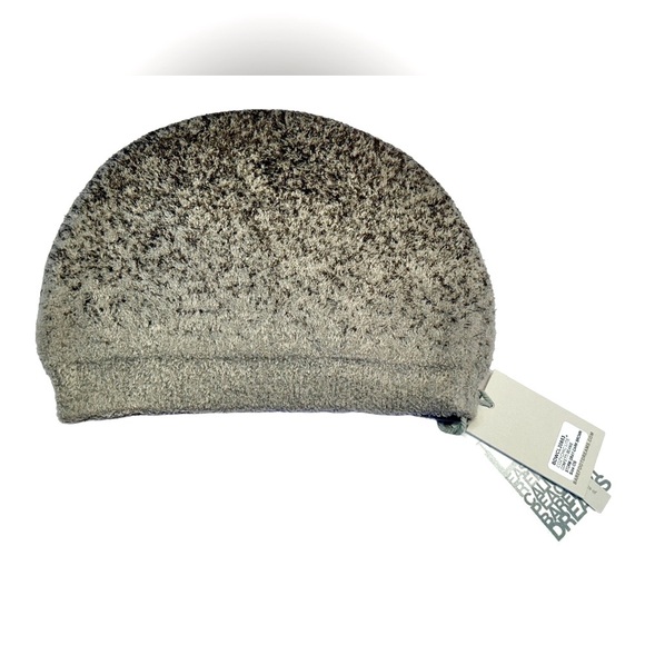 NWT Barefoot Dreams Soft CozyChic Confetti Beanie, Storm Gray-Dark Brown, OS - Picture 2 of 6